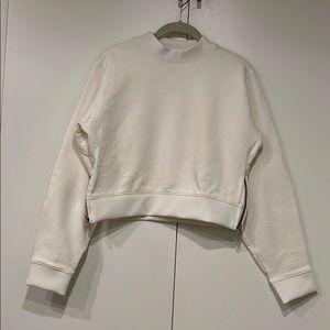 Acne studios cropped sweatshirt